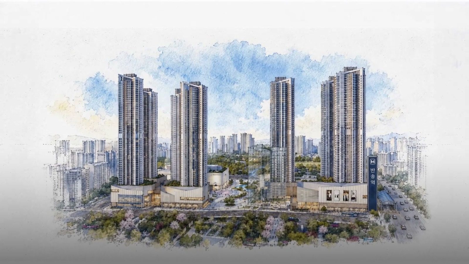 아크메르 동탄 투시도(CG)