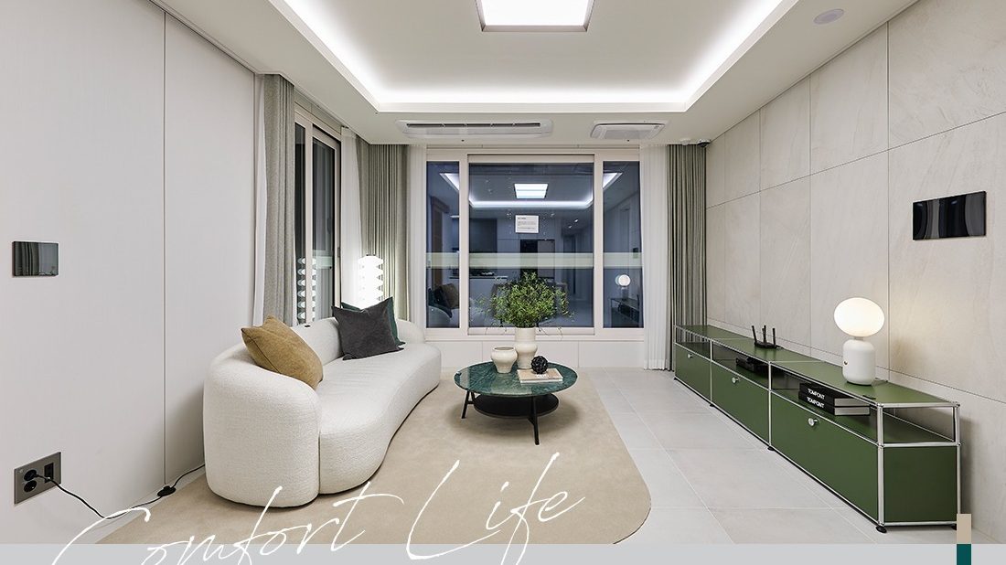 별내 자이더스타 견본 세대 거실(공식)