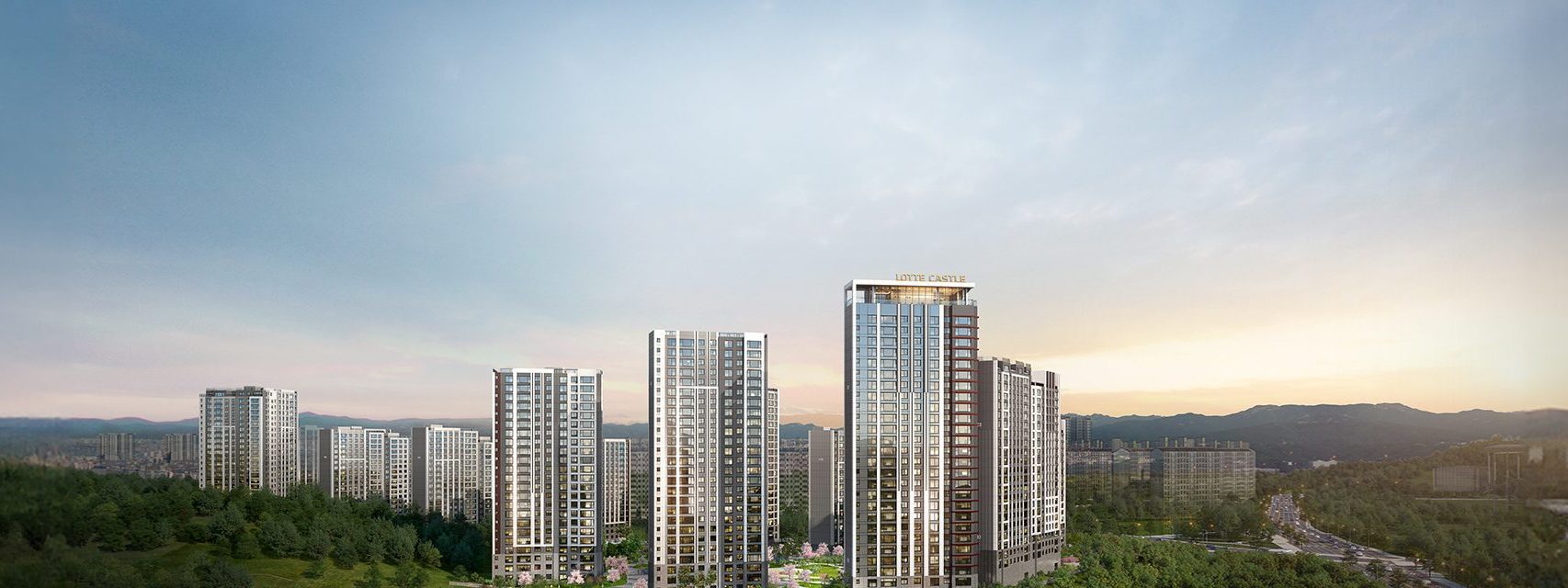 중앙공원 롯데캐슬 공식 홈페이지 이미지