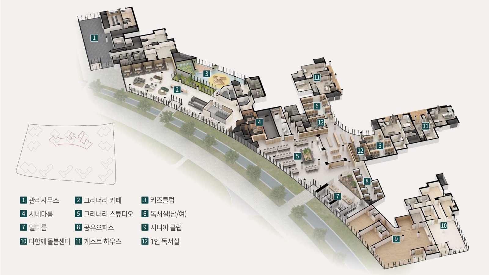 한강 푸르지오 리버프론트 단지 이미지(CG)