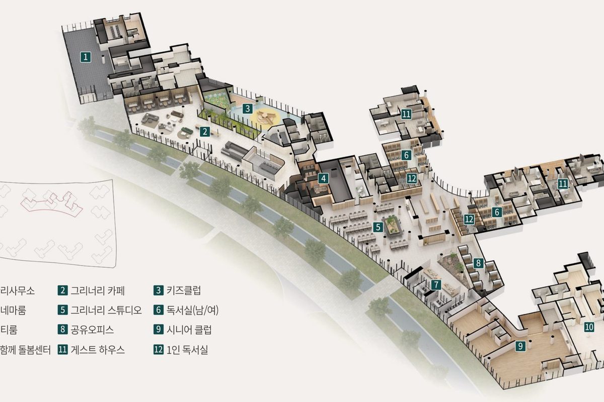 한강 푸르지오 리버프론트 프리미엄 이미지(CG)