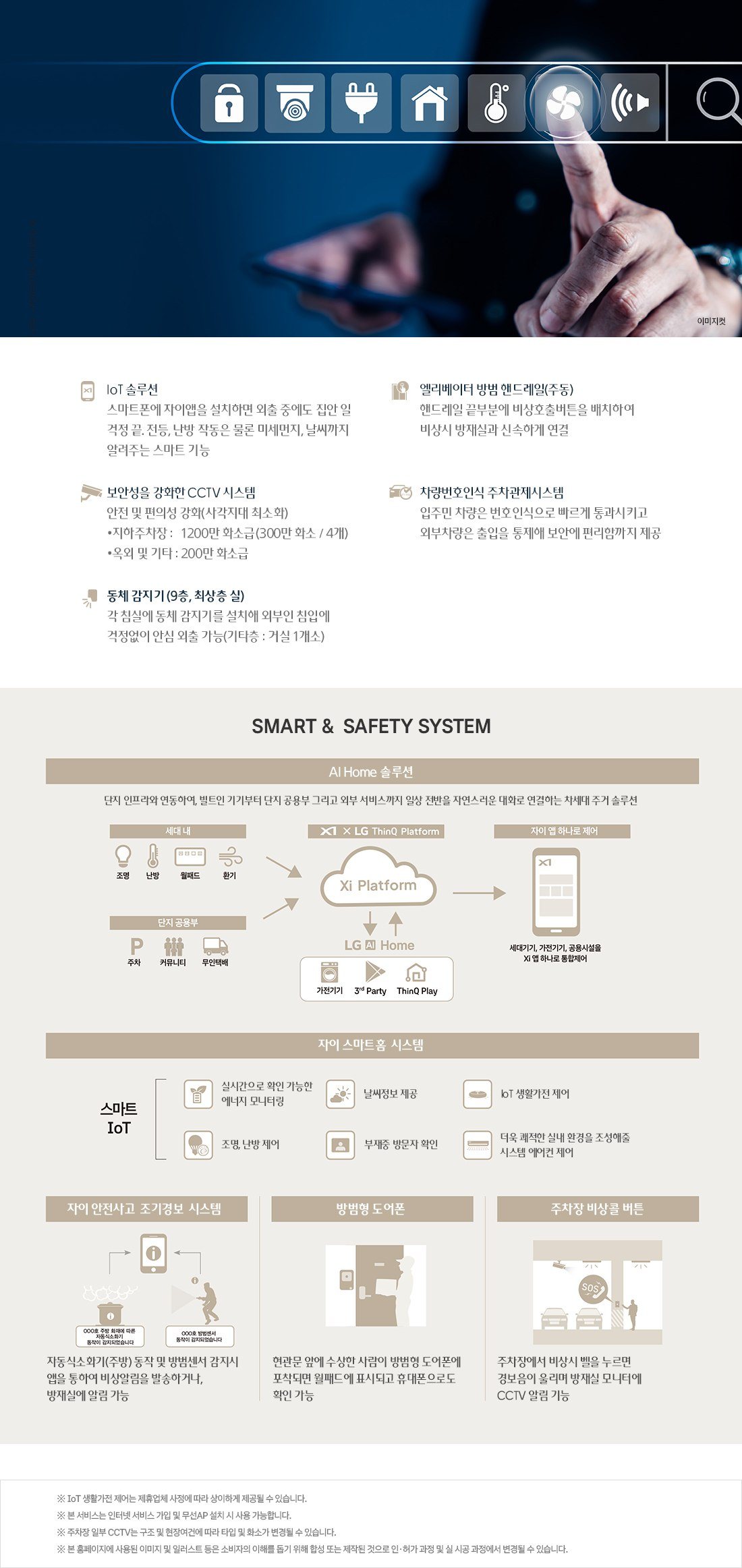 시스템 안내 ,  스마트 & 세이프티