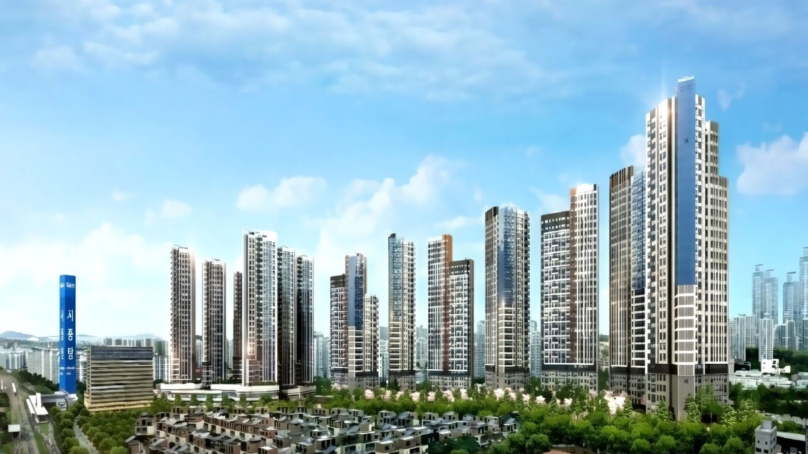 서동탄역 랜시티 투시도(CG)