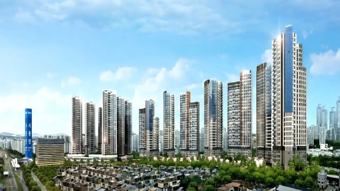 서동탄역 랜시티 단지 이미지(CG)