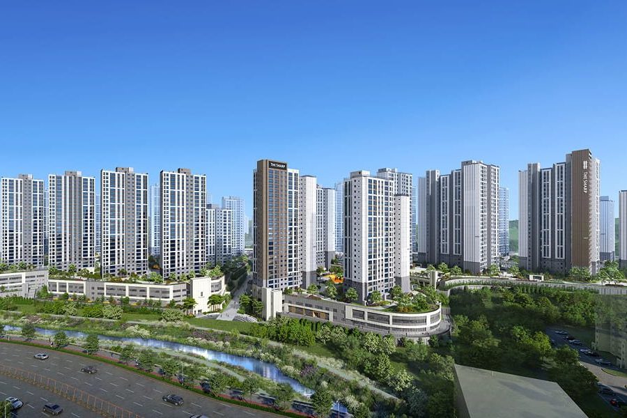 더샵 검단레이크파크 단지 이미지(CG)