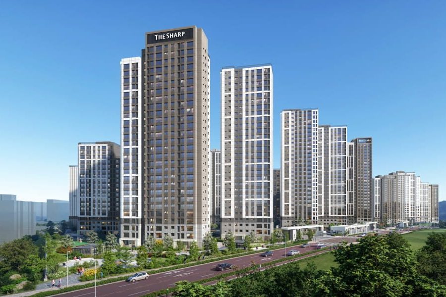 더샵 검단레이크파크 단지 이미지(CG)