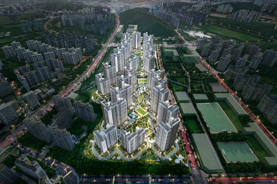 더샵 검단레이크파크 단지 이미지(CG)